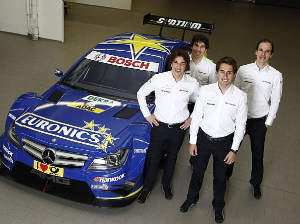 Roberto Merhi, Daniel Juncadella, Robert Wickens, Christian Vietoris