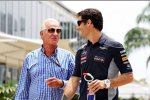 John Button und Mark Webber (Red Bull) 