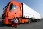 Tom Boardman (STR-SEAT) mit einem Iveco-Lastwagen