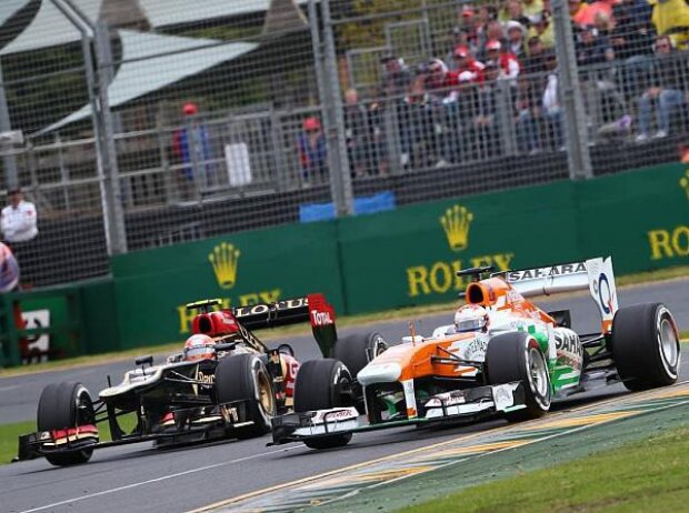 Paul di Resta, Romain Grosjean Paul di Resta, Romain Grosjean