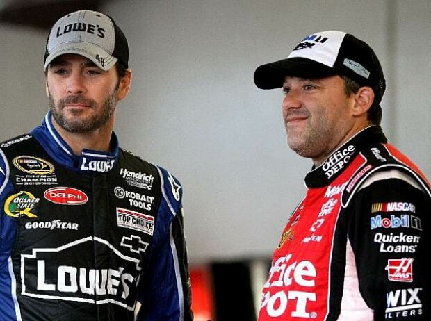 Jimmie Johnson, Tony Stewart Jimmie Johnson, Tony Stewart