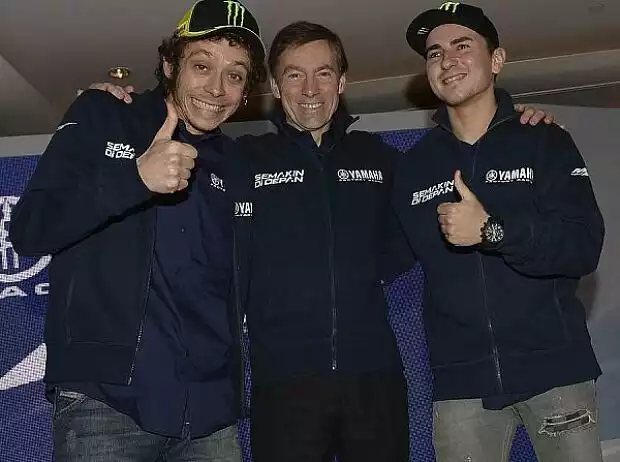 Valentino Rossi, Jorge Lorenzo Titel-Bild zur News: Valentino Rossi, Jorge Lorenzo