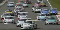 Start zum Rennen des Porsche Supercup in Silverstone