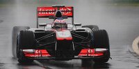 Bild zum Inhalt: McLaren hofft auf Intermediate-Wetter
