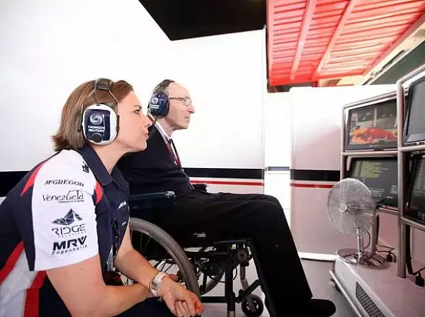 Frank Williams, Claire Williams Titel-Bild zur News: Frank Williams, Claire Williams