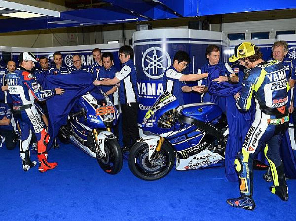 Jorge Lorenzo, Valentino Rossi