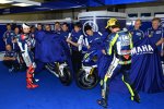 Jorge Lorenzo und Valentino Rossi (Yamaha) 