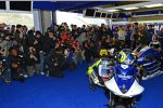 Großes Medieninteresse um die Yamaha-Superstars