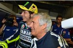 Valentino Rossi und Giacomo Agostini