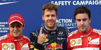 Bild zum Inhalt: Regen rettet Vettel: Pole-Position in Malaysia