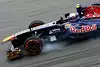 Bild zum Inhalt: Toro Rosso: Vergne bleibt im Verkehr stecken