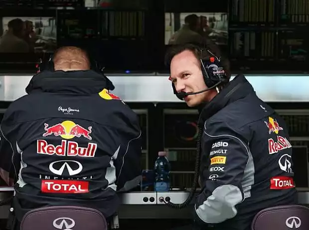 Adrian Newey, Christian Horner Titel-Bild zur News: Adrian Newey, Christian Horner