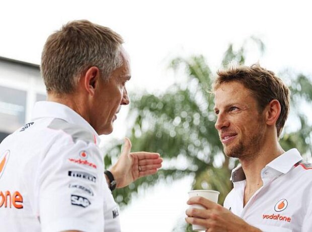 Martin Whitmarsh, Jenson Button Martin Whitmarsh, Jenson Button