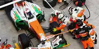 Bild zum Inhalt: Die Radmuttern: Was bei Force India wirklich schieflief