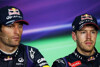 Bild zum Inhalt: FIA-PK: Webber sauer, Vettel entschuldigt sich