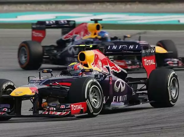 Mark Webber, Sebastian Vettel Titel-Bild zur News: Mark Webber, Sebastian Vettel