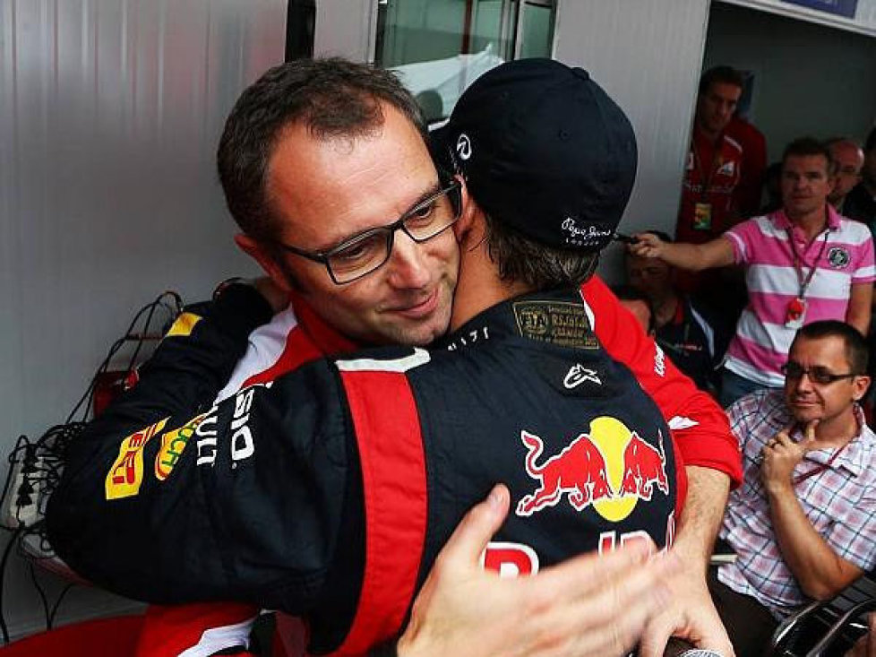 Sebastian Vettel, Stefano Domenicali
