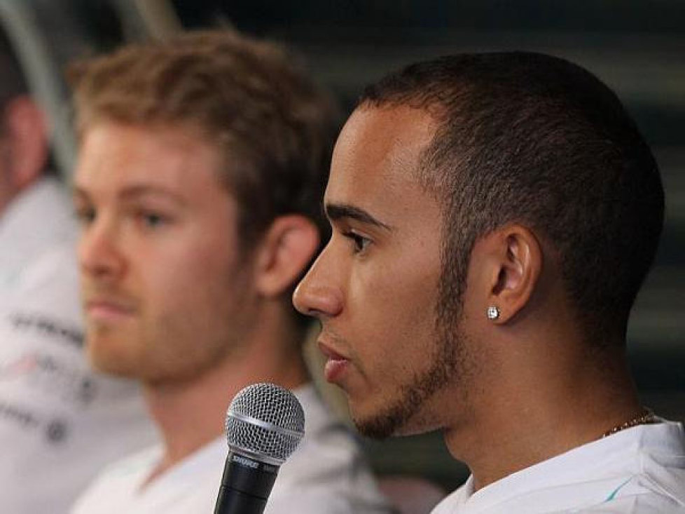 Nico Rosberg, Lewis Hamilton