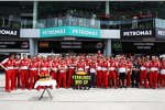 Fernando Alonso (Ferrari) feiert sein 200. Formel-1-Wochenende