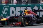 Sebastian Vettel (Red Bull) gewinnt das zweite Saisonrennen 2013