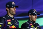 Mark Webber (Red Bull) und Sebastian Vettel (Red Bull) 