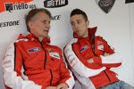 Gabriele del Torchio und Andrea Dovizioso (Ducati) 