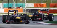 Bild zum Inhalt: Bullen außer Rand und Band: Webber zeigte Vettel Stinkefinger