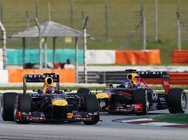 Mark Webber, Sebastian Vettel Titel-Bild zur News: Mark Webber, Sebastian Vettel