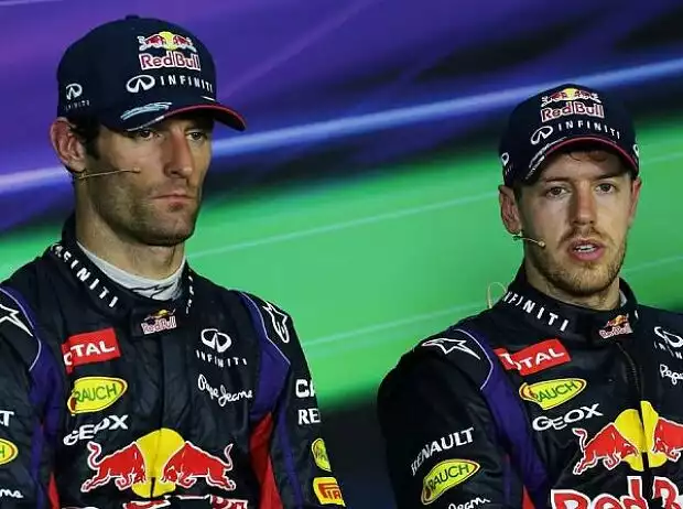 Mark Webber, Sebastian Vettel Titel-Bild zur News: Mark Webber, Sebastian Vettel