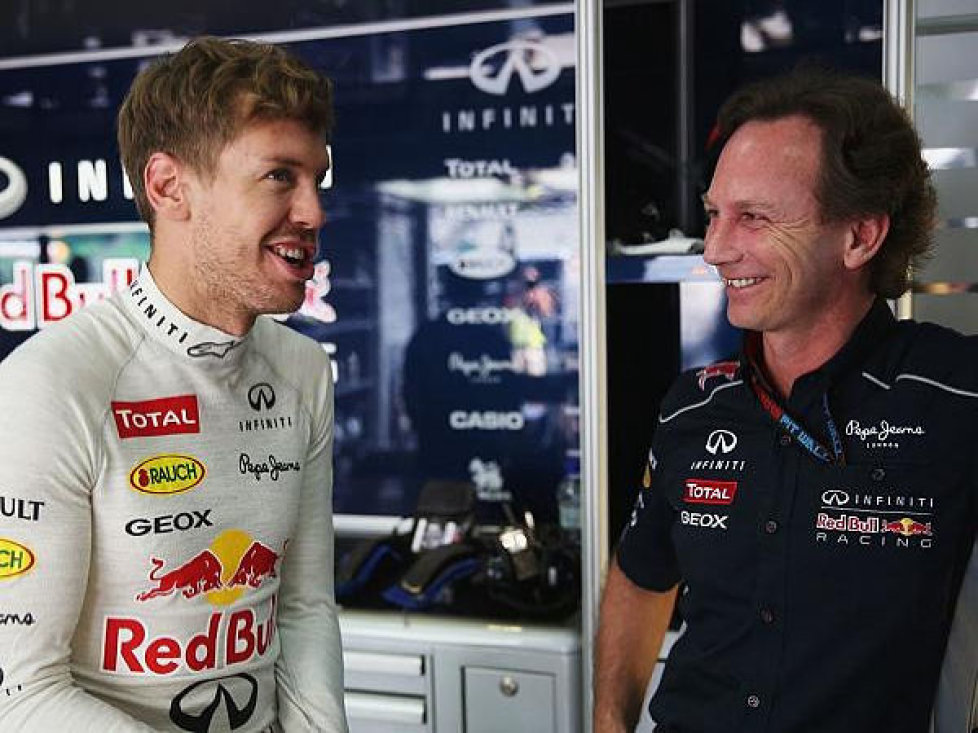 Sebastian Vettel, Christian Horner