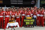 200. Grand Prix von Fernando Alonso (Ferrari)