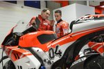 Crew-Chief Cristian Pupulin und Andrea Dovizioso 