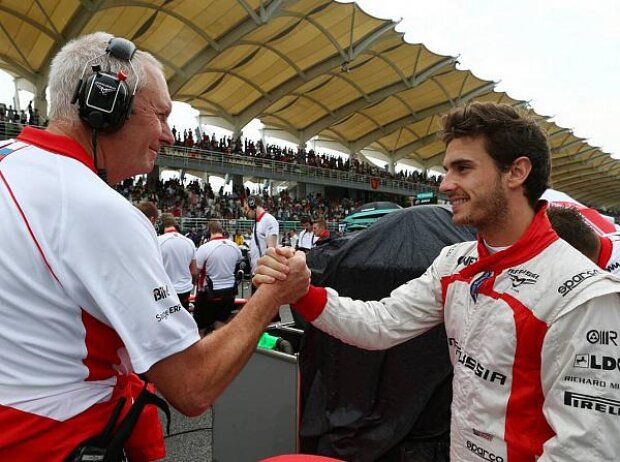 John Booth, Jules Bianchi John Booth, Jules Bianchi