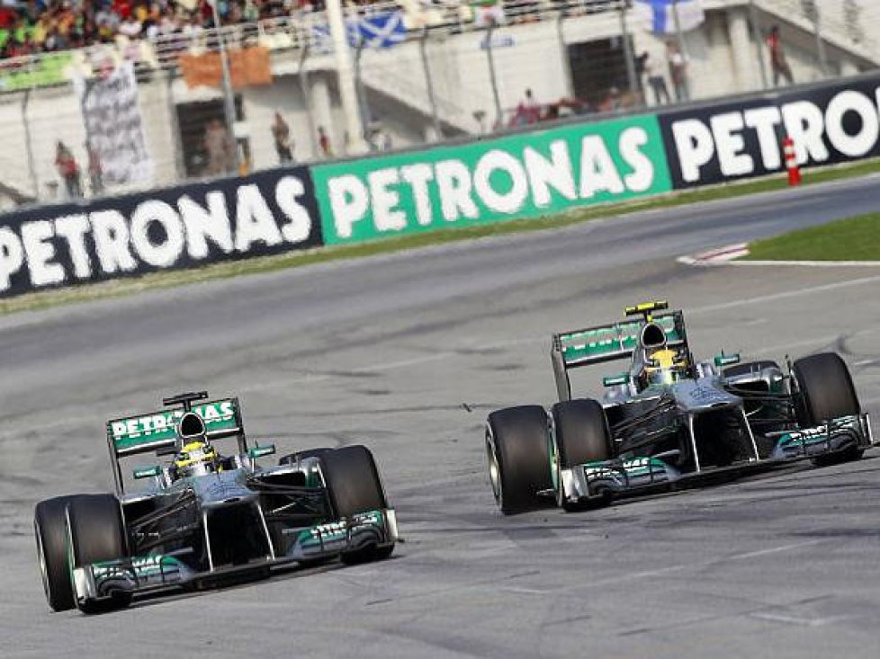 Nico Rosberg, Lewis Hamilton