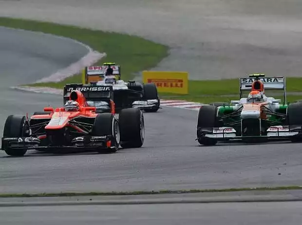Adrian Sutil, Jules Bianchi Titel-Bild zur News: Adrian Sutil, Jules Bianchi