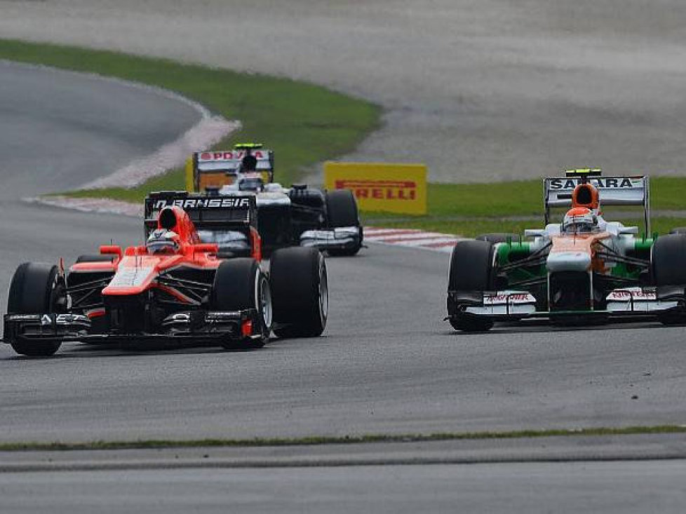 Adrian Sutil, Jules Bianchi