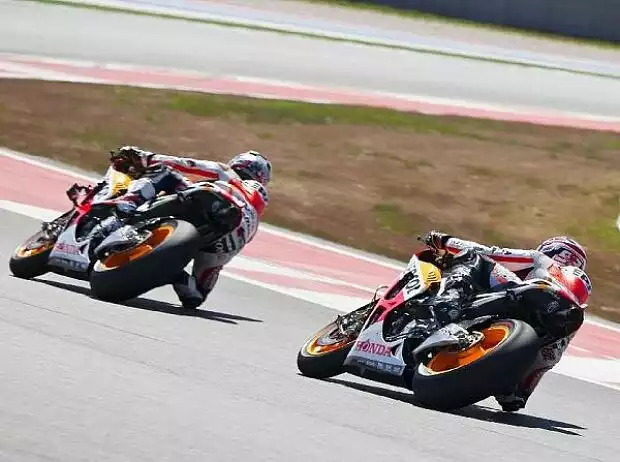 Daniel Pedrosa, Marc Marquez Titel-Bild zur News: Daniel Pedrosa, Marc Marquez