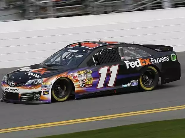 Denny Hamlin, Joe Gibbs Titel-Bild zur News: Denny Hamlin, Joe Gibbs