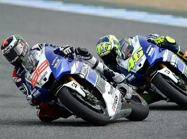Valentino Rossi, Jorge Lorenzo Titel-Bild zur News: Valentino Rossi, Jorge Lorenzo