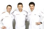 Allan McNish, Tom Kristensen und Loic Duval 