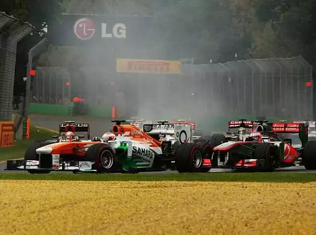 Paul di Resta, Jenson Button Titel-Bild zur News: Paul di Resta, Jenson Button