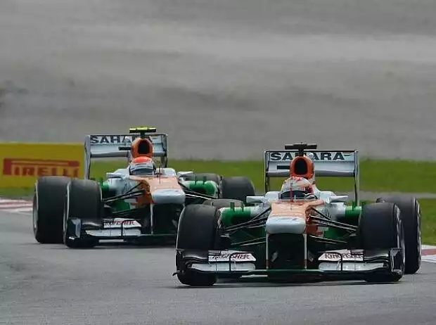 Adrian Sutil, Paul di Resta Titel-Bild zur News: Adrian Sutil, Paul di Resta