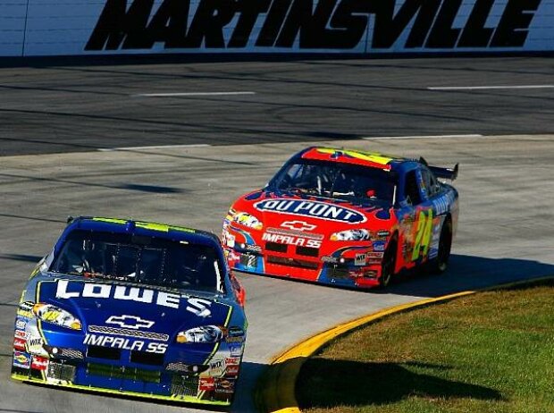 Jimmie Johnson, Jeff Gordon Jimmie Johnson, Jeff Gordon