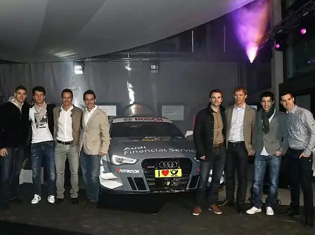 Edoardo Mortara, Adrien Tambay, Timo Scheider, Filipe Albuquerque, Jamie Green, Mattias Ekström, Mike Rockenfeller, Miguel Molina Titel-Bild zur News: Edoardo Mortara, Adrien Tambay, Timo Scheider, Filipe Albuquerque, Jamie Green, Mattias Ekström, Mike Rockenfeller, Miguel Molina