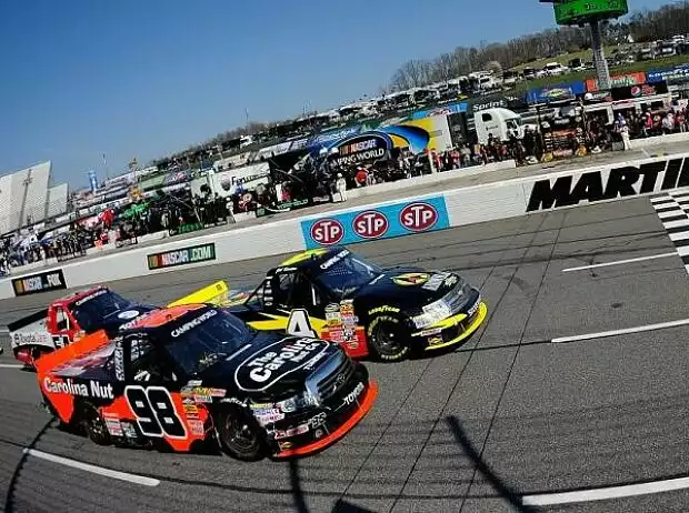 Timothy Peters, Jeb Burton, Johnny Sauter Titel-Bild zur News: Timothy Peters, Jeb Burton, Johnny Sauter