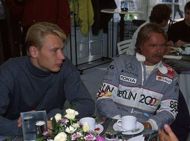 Mika Häkkinen, Keke Rosberg Mika Häkkinen, Keke Rosberg