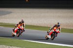 Daniel Pedrosa vor Marc Marquez (Honda) 