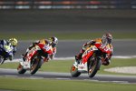 Marc Marquez vor Daniel Pedrosa (Honda) 