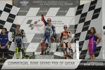 Valentino Rossi, Jorge Lorenzo und Marc Marquez 