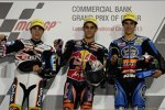 Maverick Vinales, Luis Salom und Alex Rins 